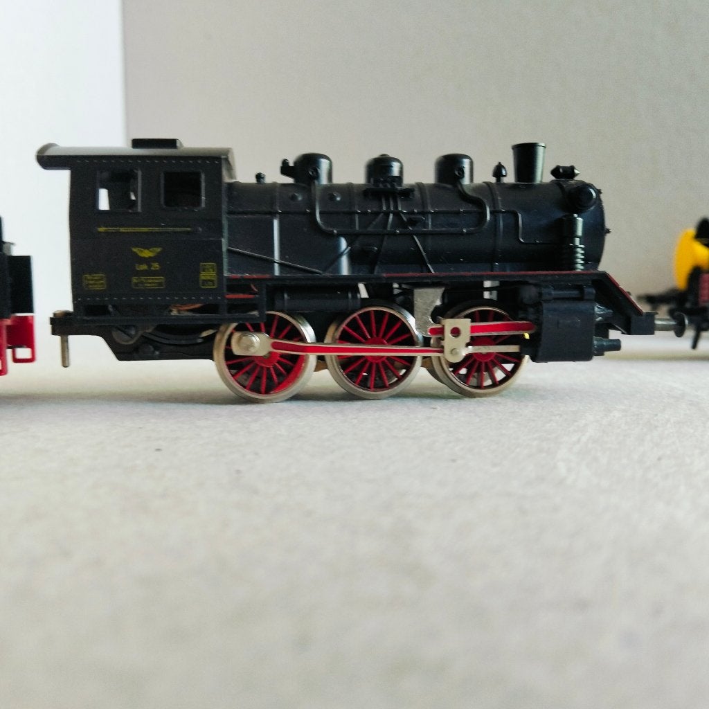 Fleischmann 4125 met 5 wagentjes, Gelijkstroom, Fleischmann, Ophalen of Verzenden, Analoog