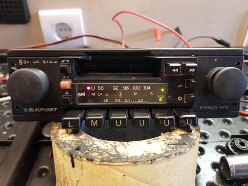 Blaupunkt Hamburg MR21 autoradio, Verzenden, Gebruikt