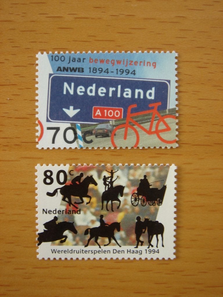NVPH 1616 en 1617 Diverse 1994 2x, Ophalen of Verzenden, Na 1940, Postfris