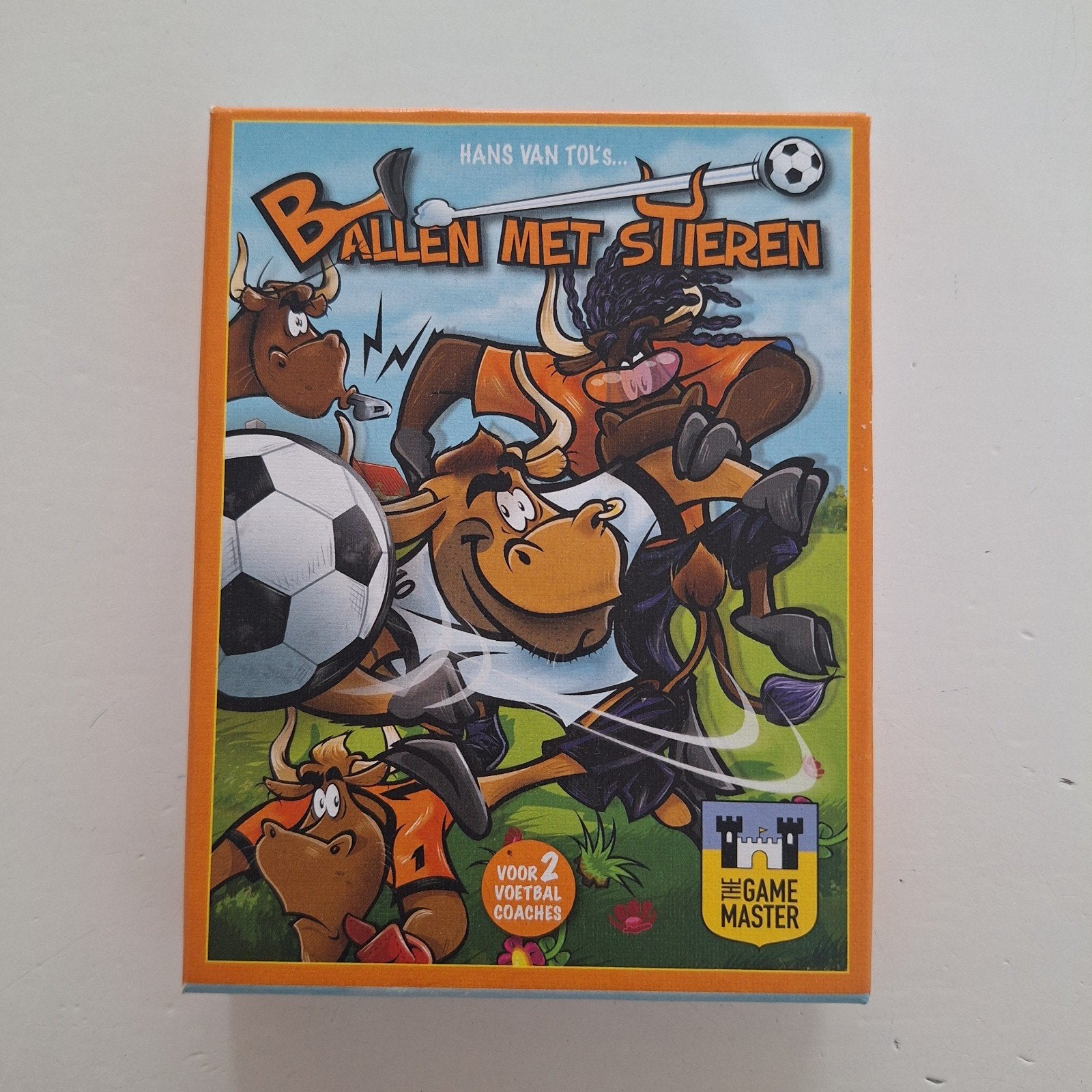 Ballen met Stieren - Hans van Tol kaartspel, The Game Master, Een of twee spelers, The Game Master BV, Postbus 1234, 1000 AE Amsterdam, Nederland