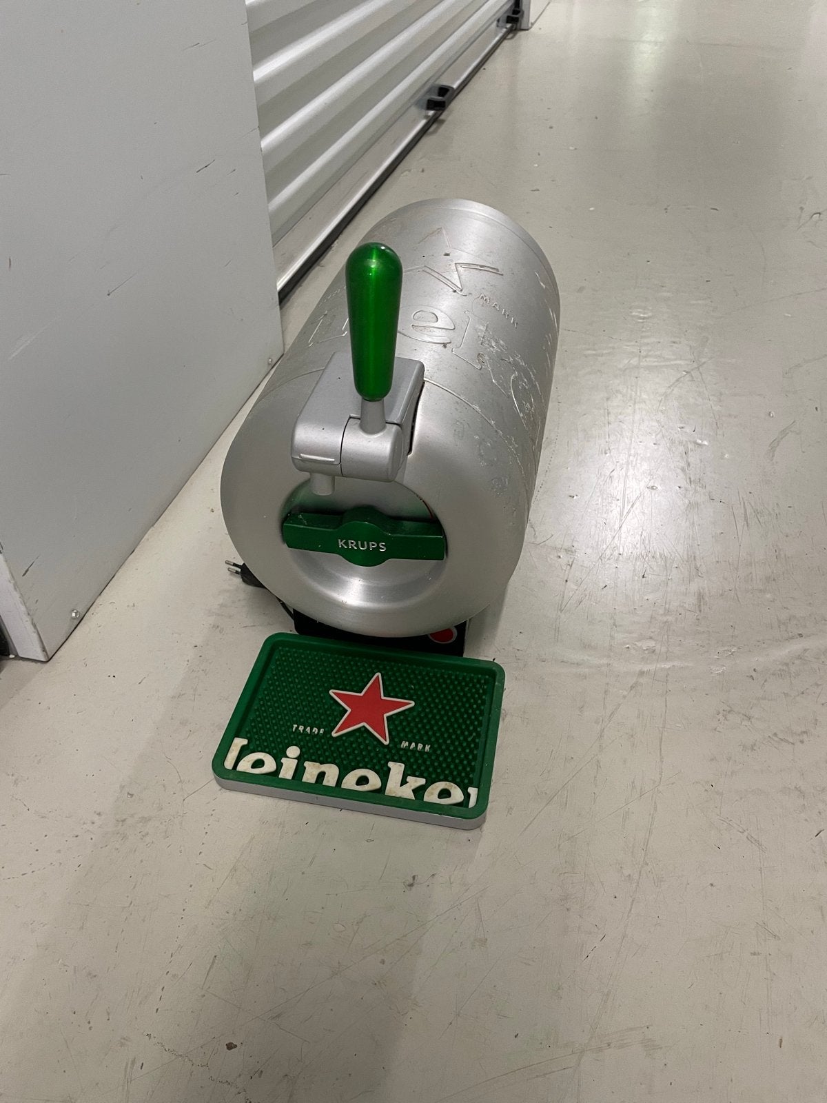 Krups The Sub Heineken Edition thuistap, Witgoed en Apparatuur, Ophalen, Zo goed als nieuw, Krups