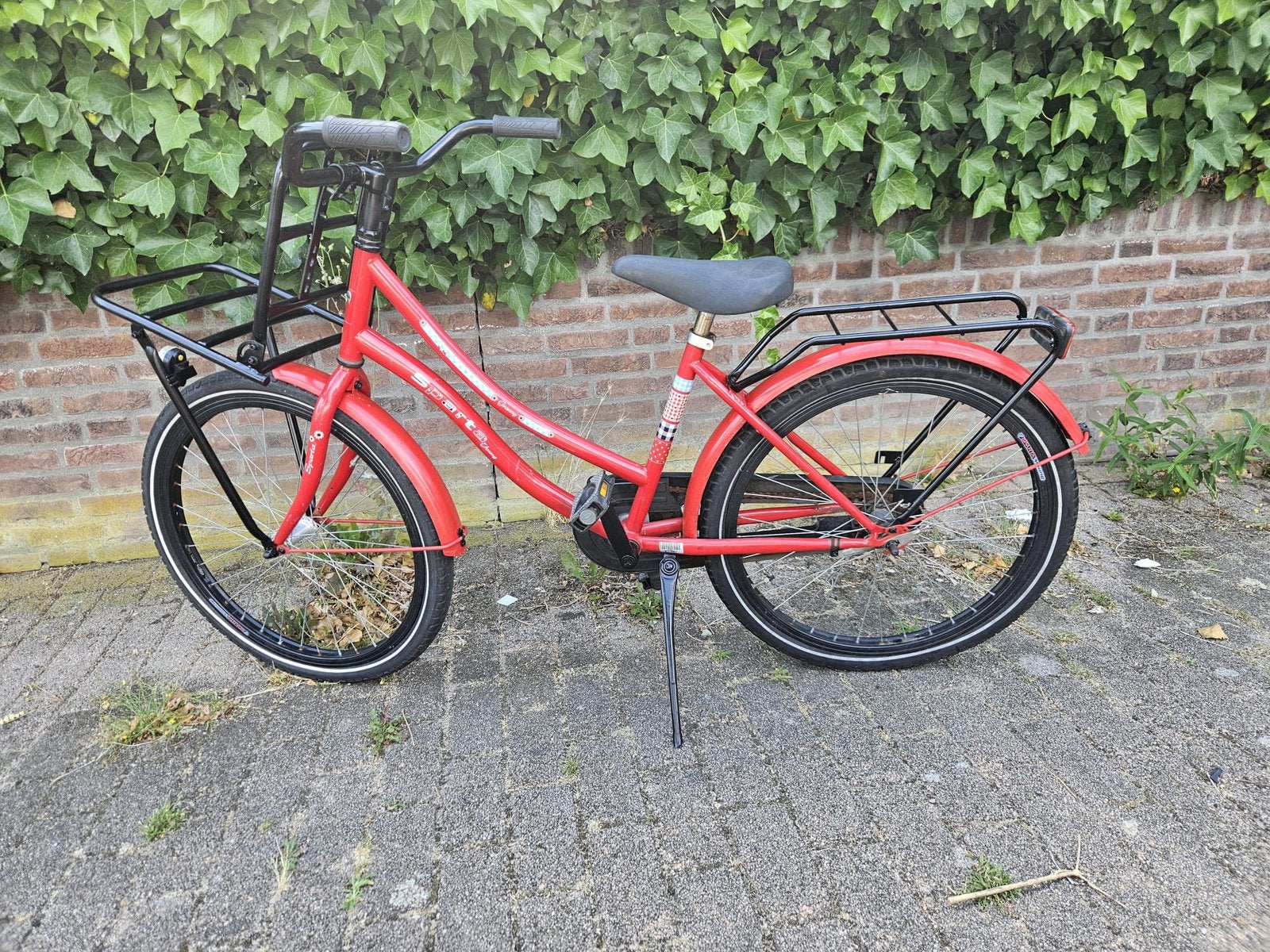 Meisjesfiets 24 inch te koop, Ophalen, Gebruikt, Terugtraprem, 24 inch
