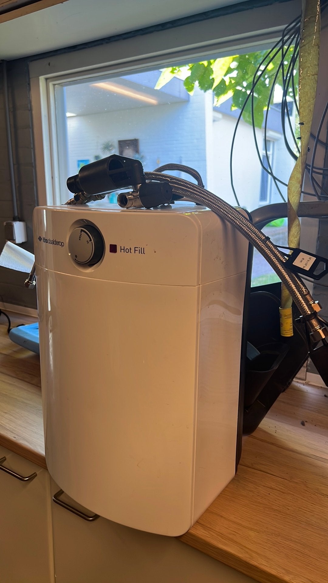 Itho Daalderop close-in heetwater boiler 10ltr, Ophalen, Terugslagbeveiliging (TTB), Boiler, Minder dan 20 liter