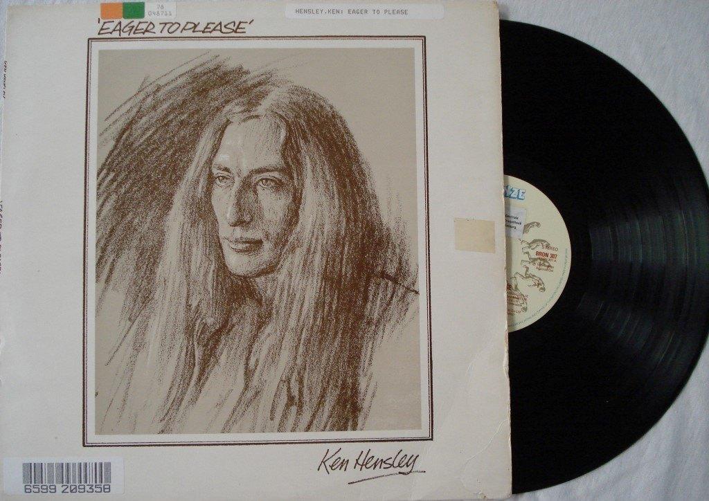 Ken Hensley - Eager top lease, Cd's en Dvd's, Vinyl | Rock, Ophalen of Verzenden, Gebruikt, 12 inch, Overige genres