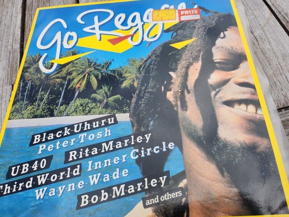 Go Reggae - Diverse Artiesten (LP, 1987), Ophalen of Verzenden, Reggae, Gebruikt, Verzamelalbum