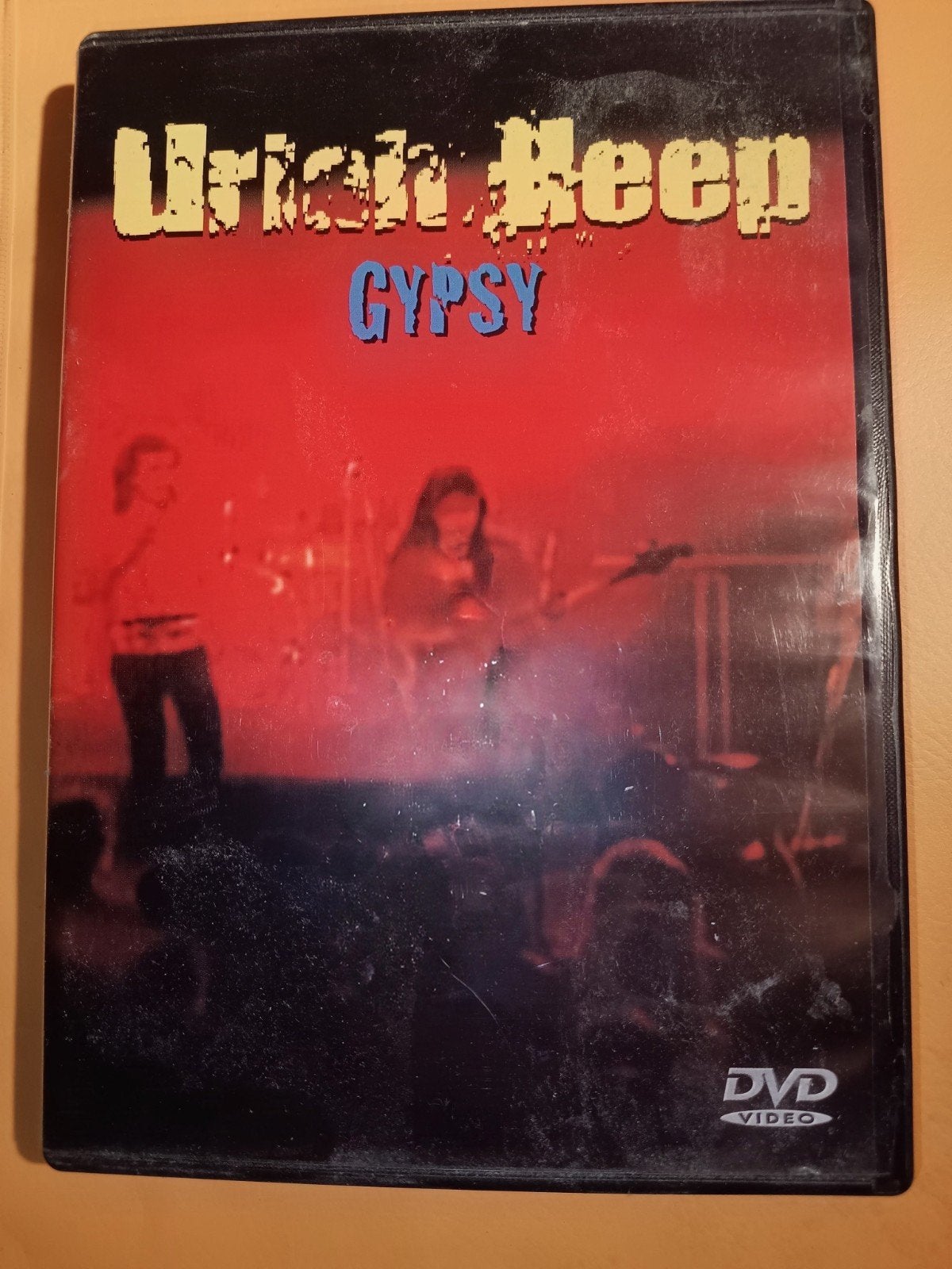 Uriah Heep "Gypsy" dvd live 1985, €7, Alle leeftijden, Ophalen of Verzenden, Zo goed als nieuw, Concert