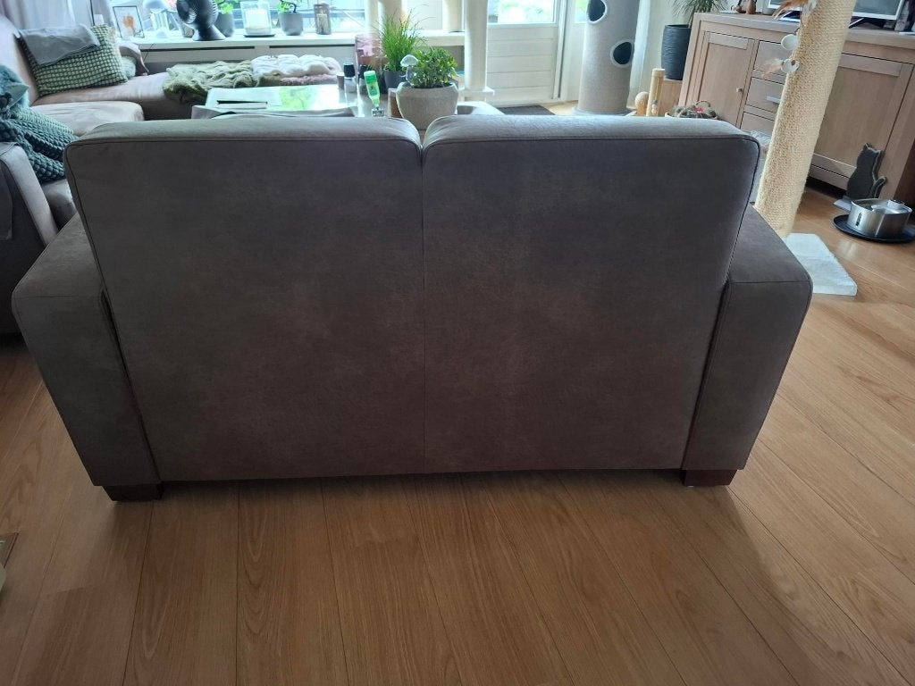 2 zits bank Type Torino Western Taupe, Ophalen, Overige materialen, Gebruikt, 150 tot 200 cm