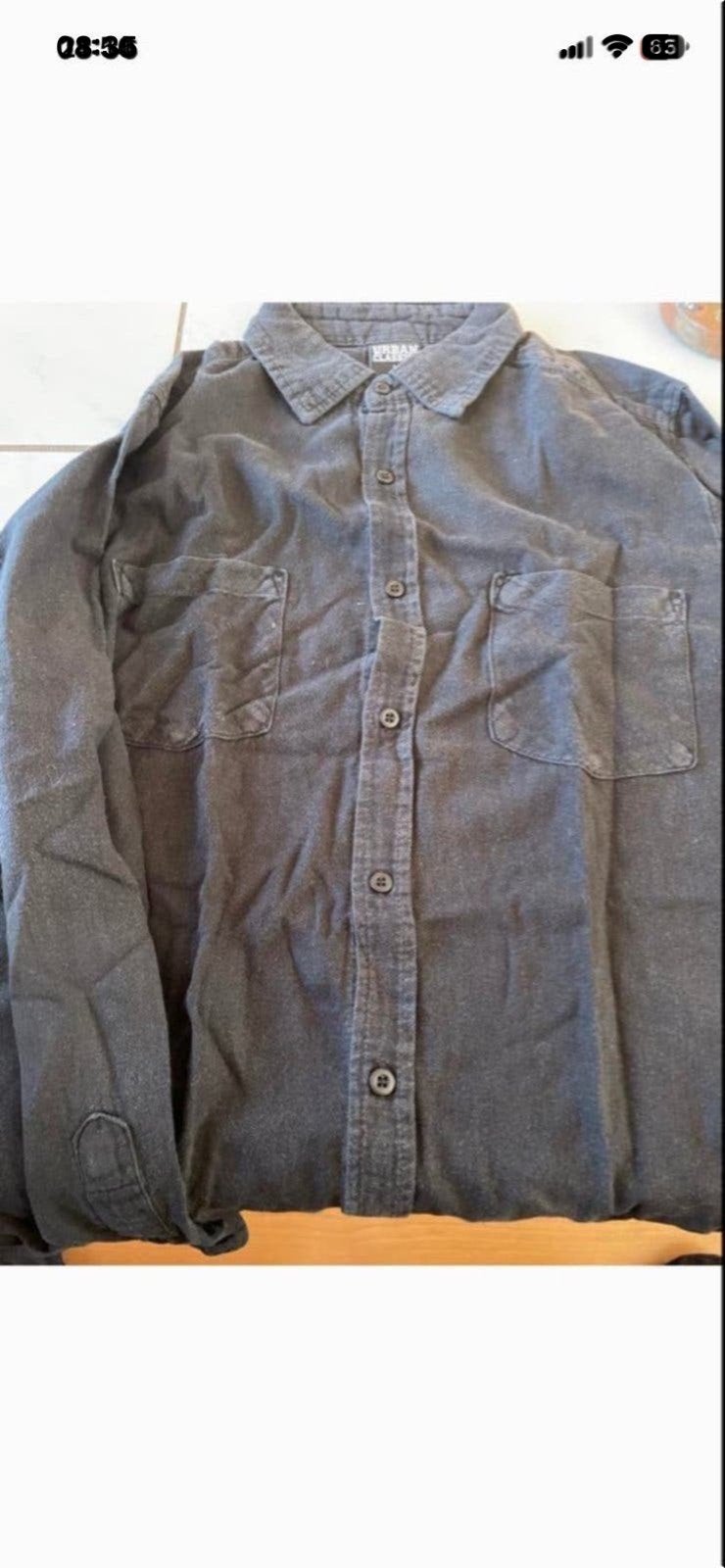 Urban Classics overhemd., Ophalen of Verzenden, Gedragen, Zwart, Halswijdte 39/40 (M)