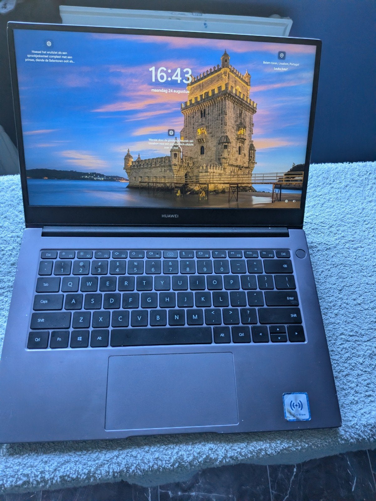 Huawei MateBook D 14 - AMD Ryzen 5 - 8GB RAM - 512GB SSD, Ophalen, Gebruikt, Met videokaart, 2 tot 3 Ghz