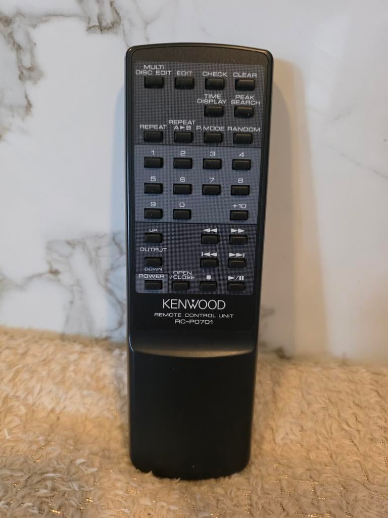 Kenwood RC-P0701 afstandsbediening CD speler, Ophalen of Verzenden, Zo goed als nieuw, Origineel, Mediaspeler