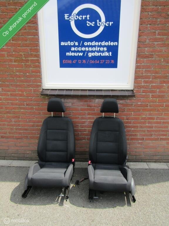 2 x Stoel kuipstoel vw golf 5 / 6 / 7 + 3/5 deurs +caddy, Gebruikt, Volkswagen, Ophalen of Verzenden, Volkswagen