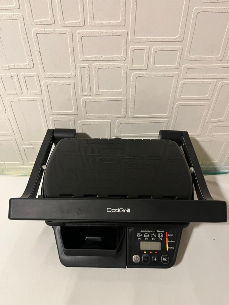 Splinternieuwe Optigrill Tefal, Ophalen of Verzenden, Zo goed als nieuw