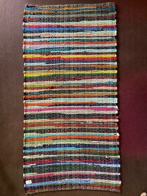Ibiza vintage Tapis "Kilim" kleed 70x140 cm, handmade, 100 tot 150 cm, Nieuw, Geel, Rechthoekig