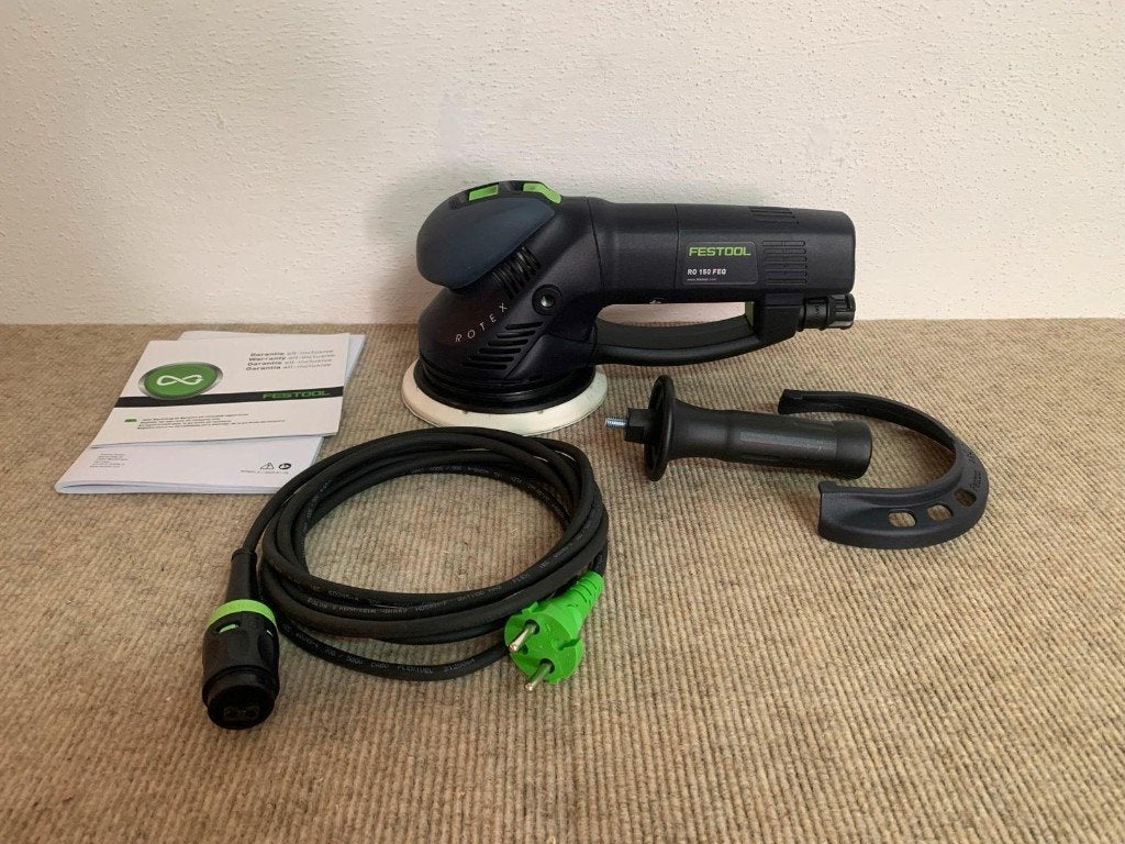 Festool Rotex RO 150 FEQ nieuwstaat, Ophalen of Verzenden, Zo goed als nieuw, 1200 watt of meer, Excentrische schuurmachine