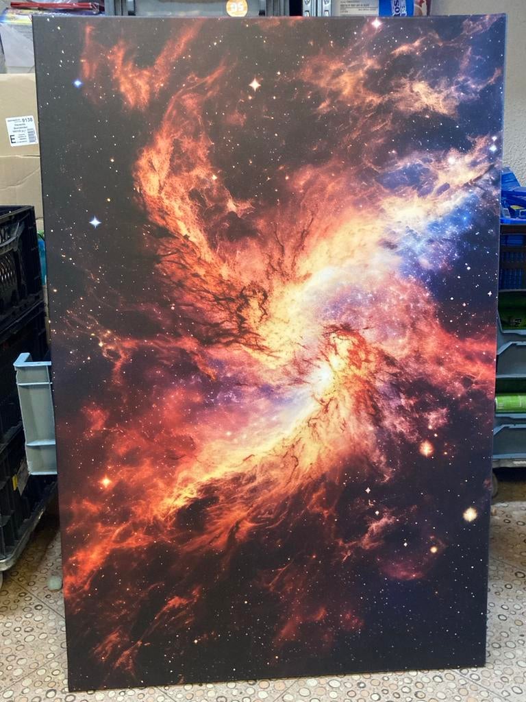 Muchowow canvas 80x120cm, Huis en Inrichting, Woonaccessoires | Schilderijen, Tekeningen en Foto's, Gebruikt, Ophalen of Verzenden