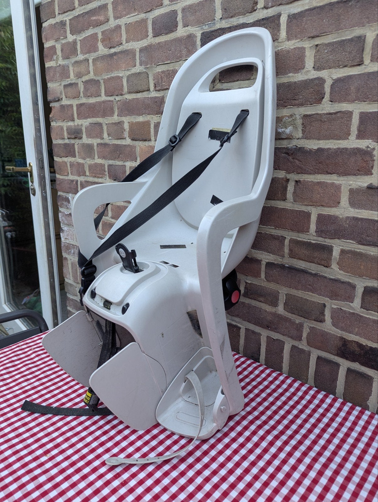 Fiets stoeltje achter Bobike, Ophalen, Gebruikt