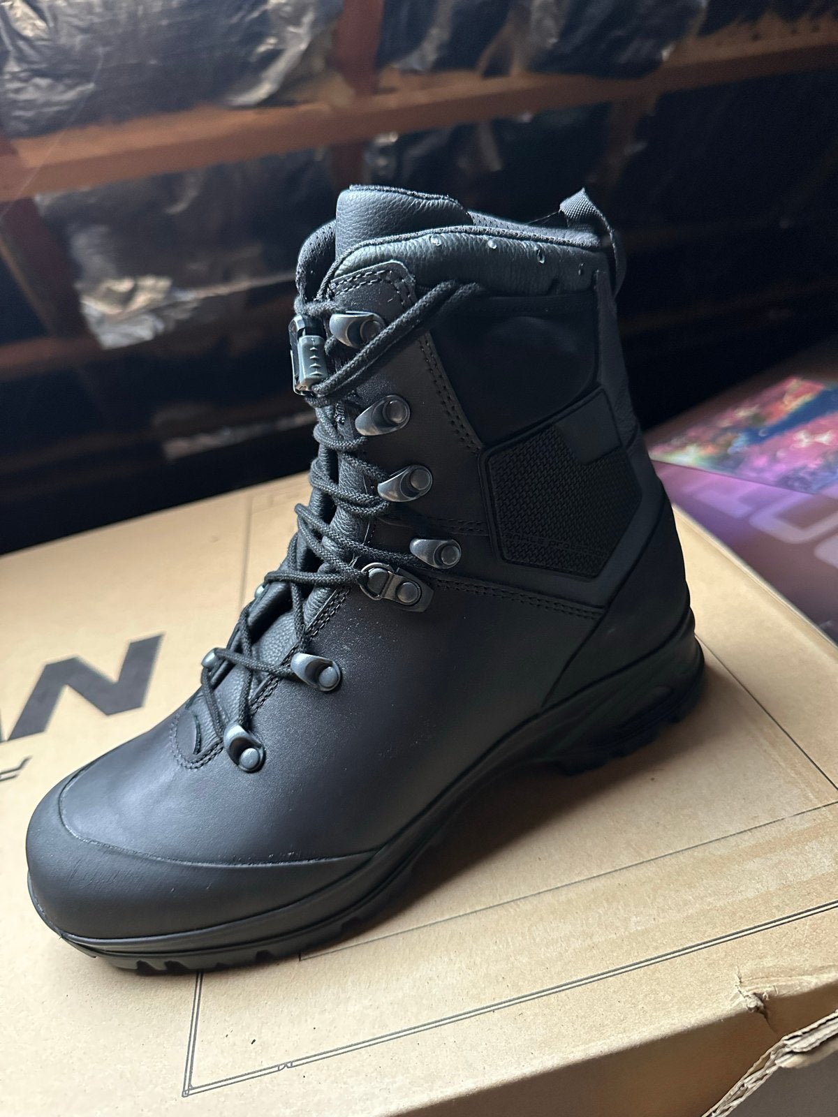2x Haix Black GTX - Maat 42/43 (265S), Verzenden, Nieuw, Zwart, Boots