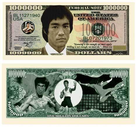 Curiosa Biljet USA - BRUCE LEE., Ophalen of Verzenden, Noord-Amerika, Los biljet