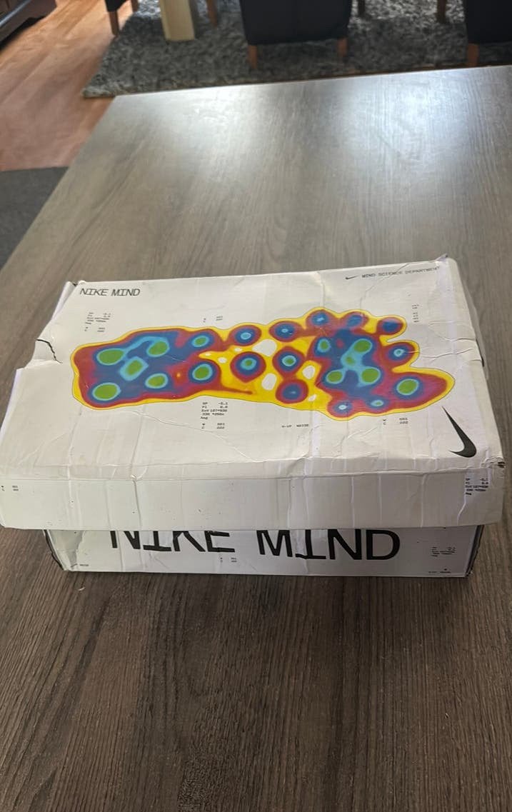 Nike Mind 001 Original Shoe Box / Schoenendoos – Rare, Ophalen of Verzenden, Zwart