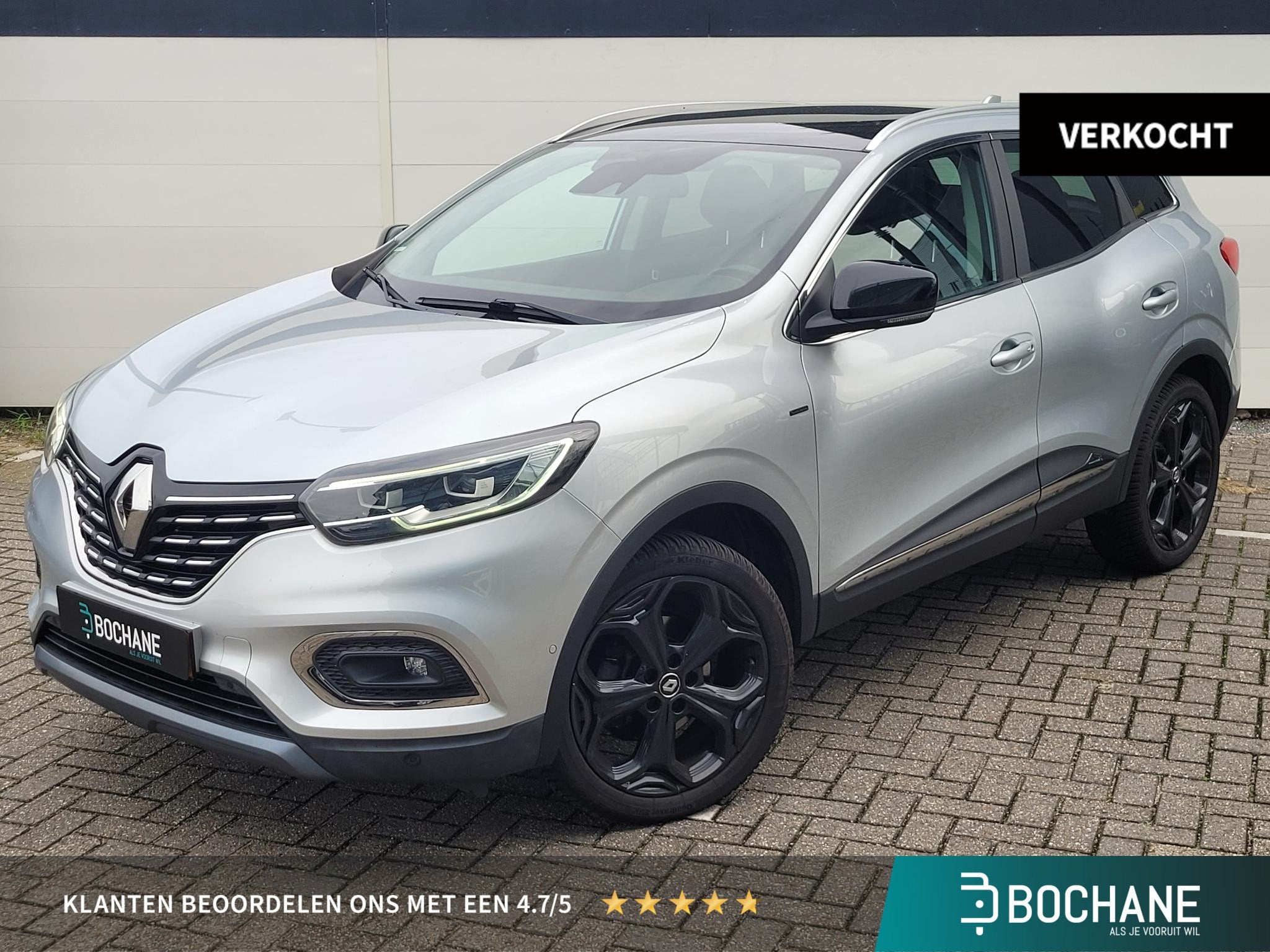 Renault Kadjar 1.3 TCe Black Edition | Automaat | Trekhaak |, Auto's, Kadjar, Gebruikt, 4 cilinders, Bedrijf