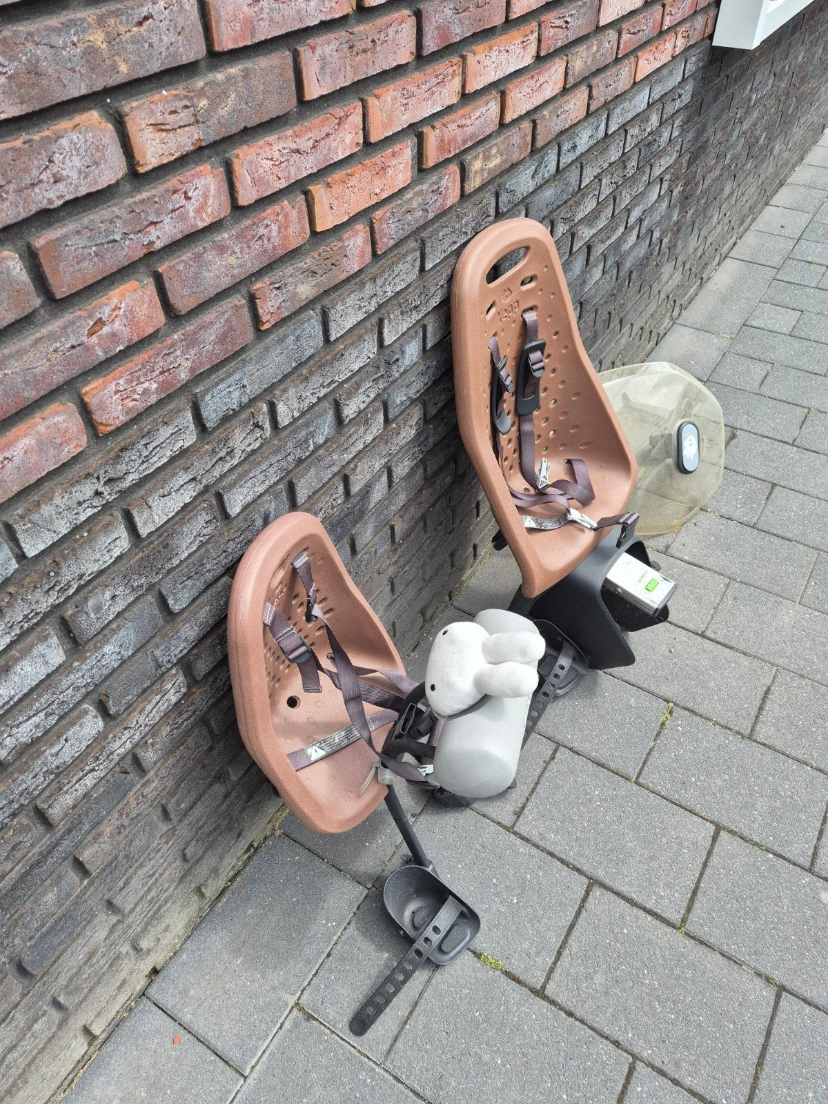 Yepp fietsstoeltjes combi, Ophalen, Gebruikt