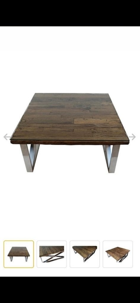 Rixos salon tafel, Ophalen, 100 tot 150 cm, Vierkant, 50 tot 100 cm
