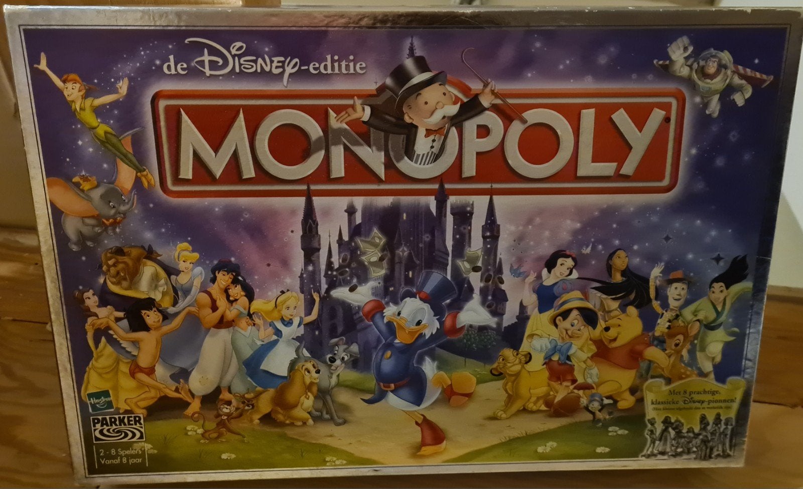 Monopoly Disney Editie Bordspel - Zo goed als nieuw, Drie of vier spelers, Ophalen, Zo goed als nieuw, Parker