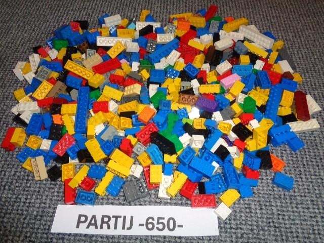 Partij 7000x dikke Lego basis stenen, Lego, Lego, Gebruikt, Lego