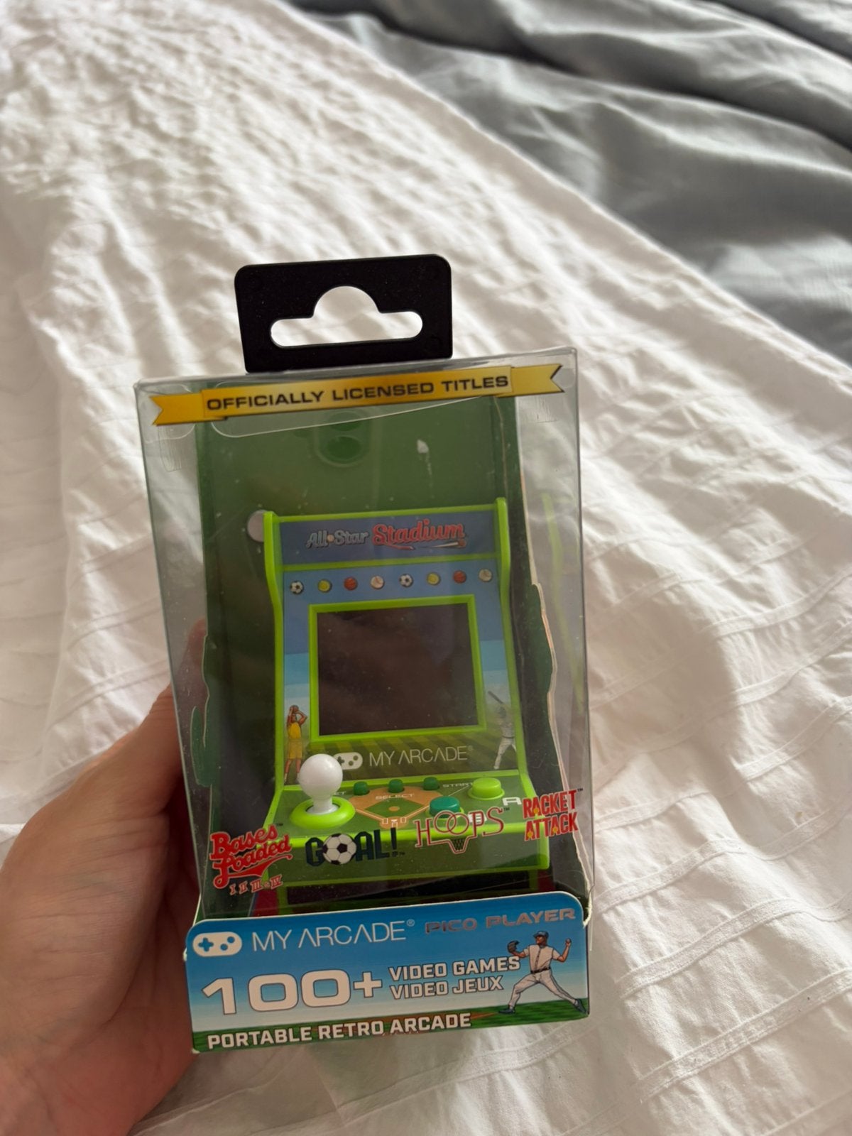 My arcade Micro Player All-Star Stadium, Spelcomputers en Games, Spelcomputers | Nintendo Game Boy, Ophalen of Verzenden, Zo goed als nieuw