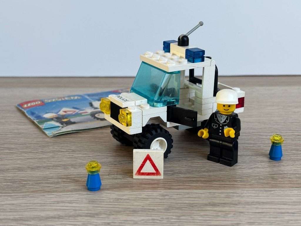 Vintage Lego 6533 Police 4x4, Compleet, Lego, Ophalen of Verzenden, Complete set