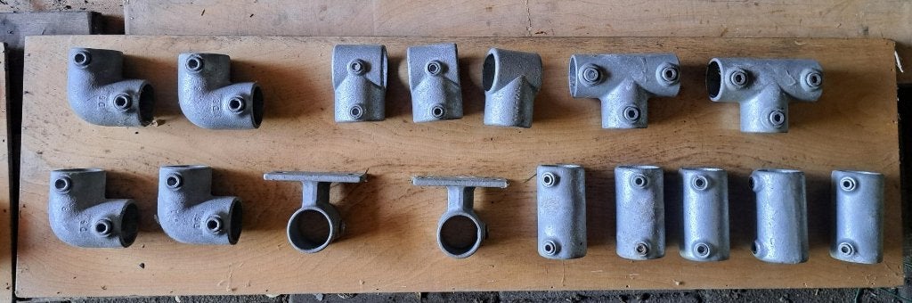 Steigerbuiskoppelingen, Doe-het-zelf en Verbouw, Ophalen, Zo goed als nieuw, 250 mm of meer, Overige typen