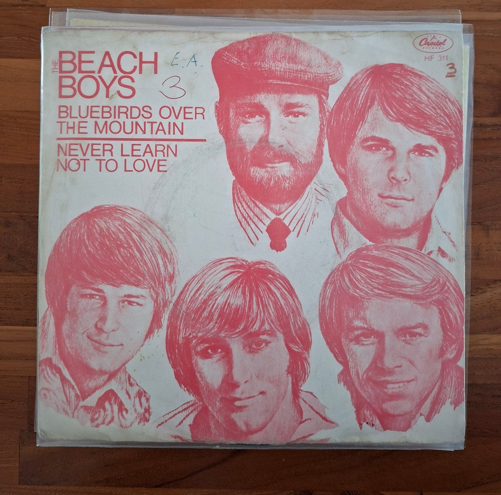 Beach Boys  - Bluebirds over the mountain - TOP, Ophalen of Verzenden, Gebruikt, 7 inch, Pop