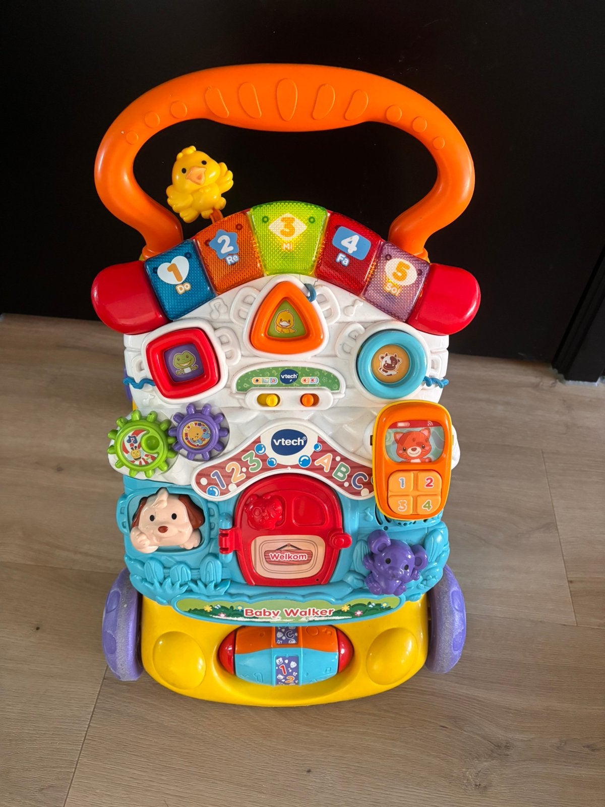 Vtech loopkar, Ophalen, Zo goed als nieuw, 6 maanden tot 2 jaar