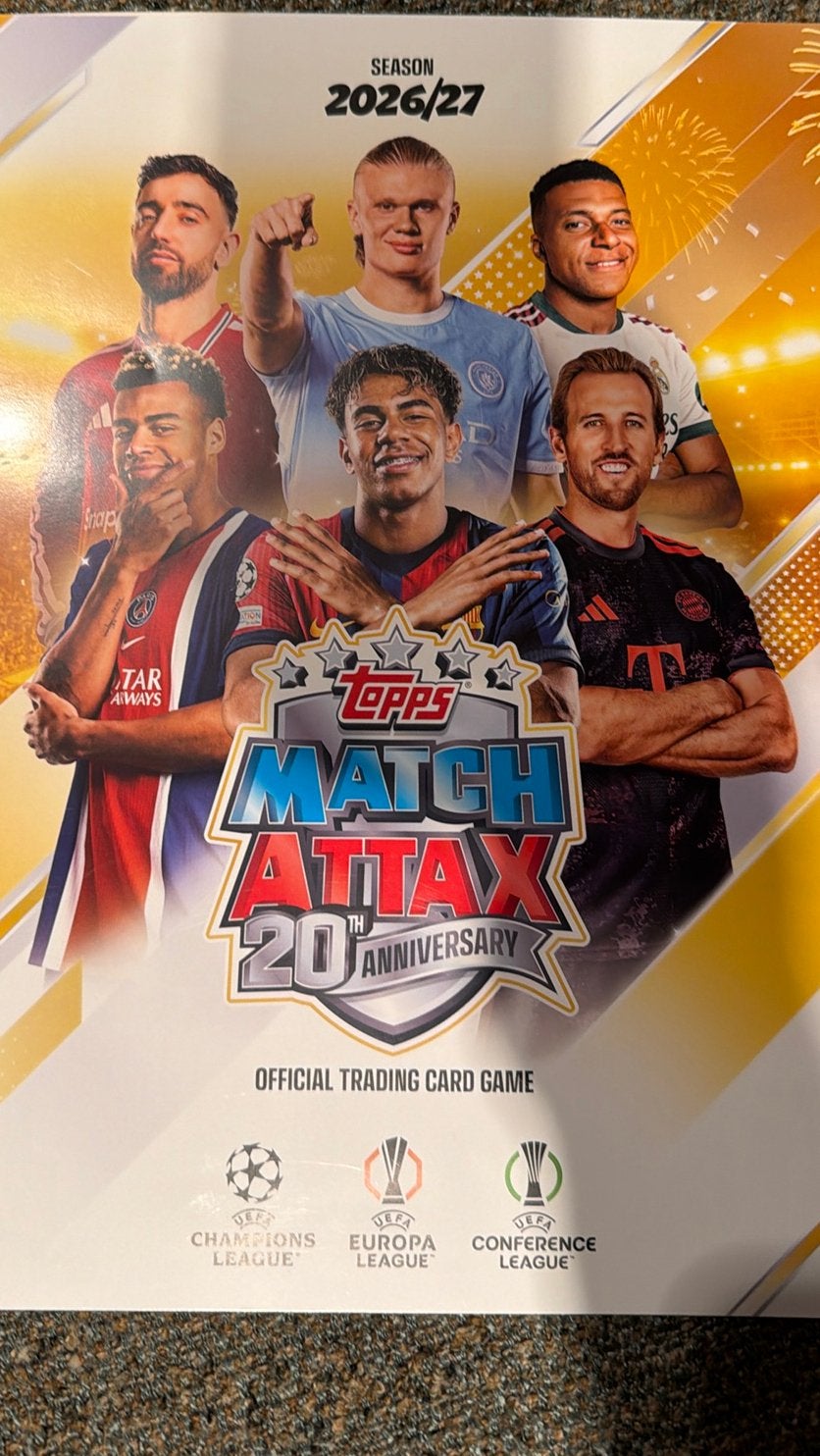 Match Attax 2026/27, Ophalen of Verzenden, Nieuw, Plaatje