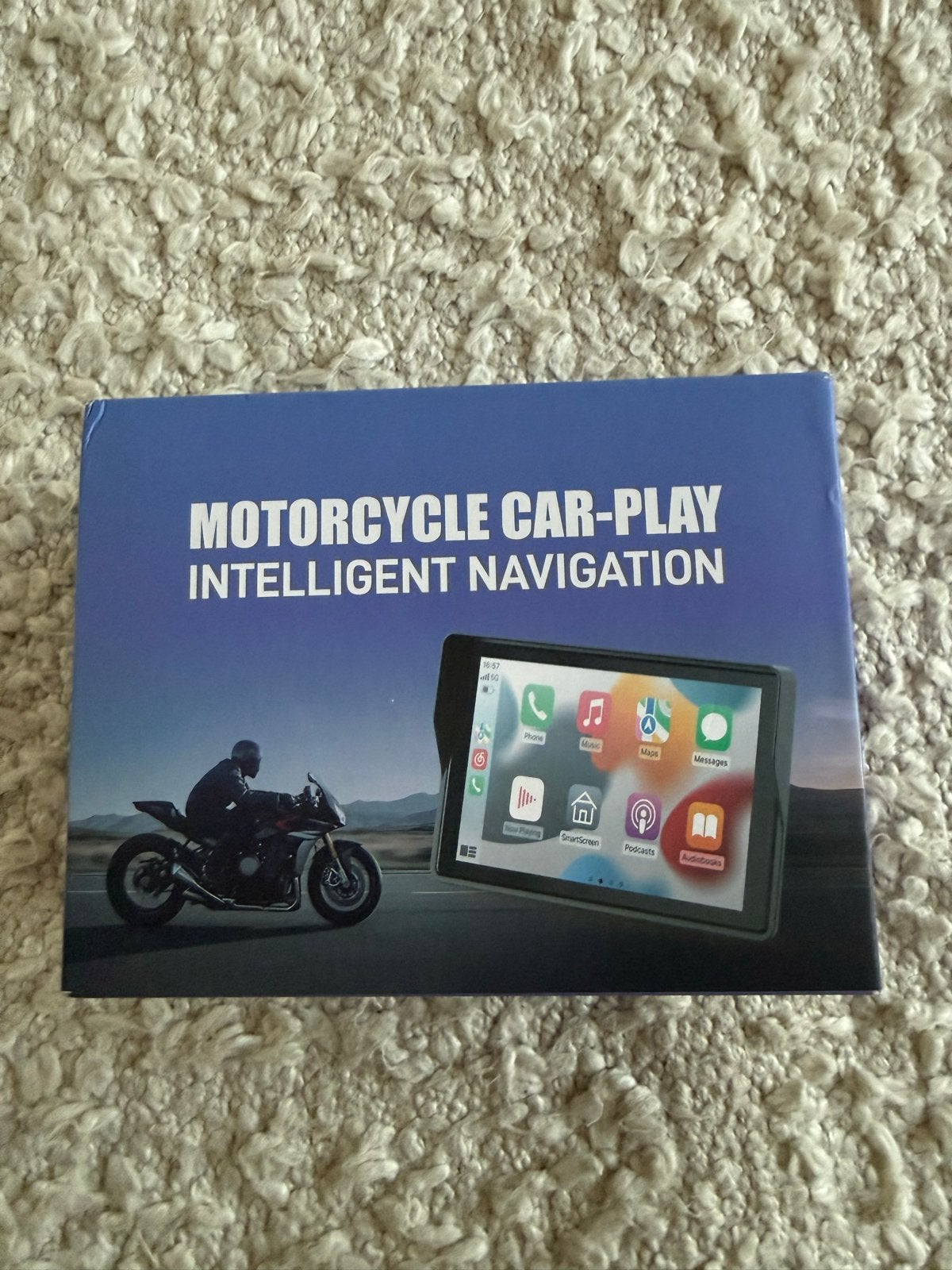 WONVON 5" Motorfiets Carplay F92 Navigatie, Ophalen of Verzenden, Nieuw