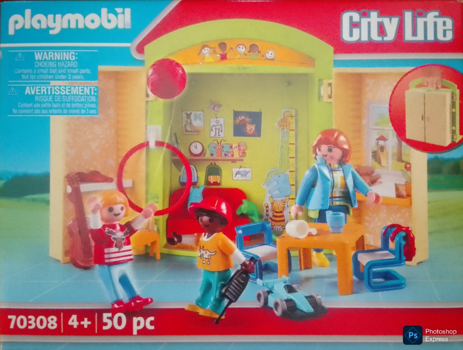 City Life Speelbox Kinderdagverblijf 70308, Ophalen of Verzenden, Zo goed als nieuw, Complete set