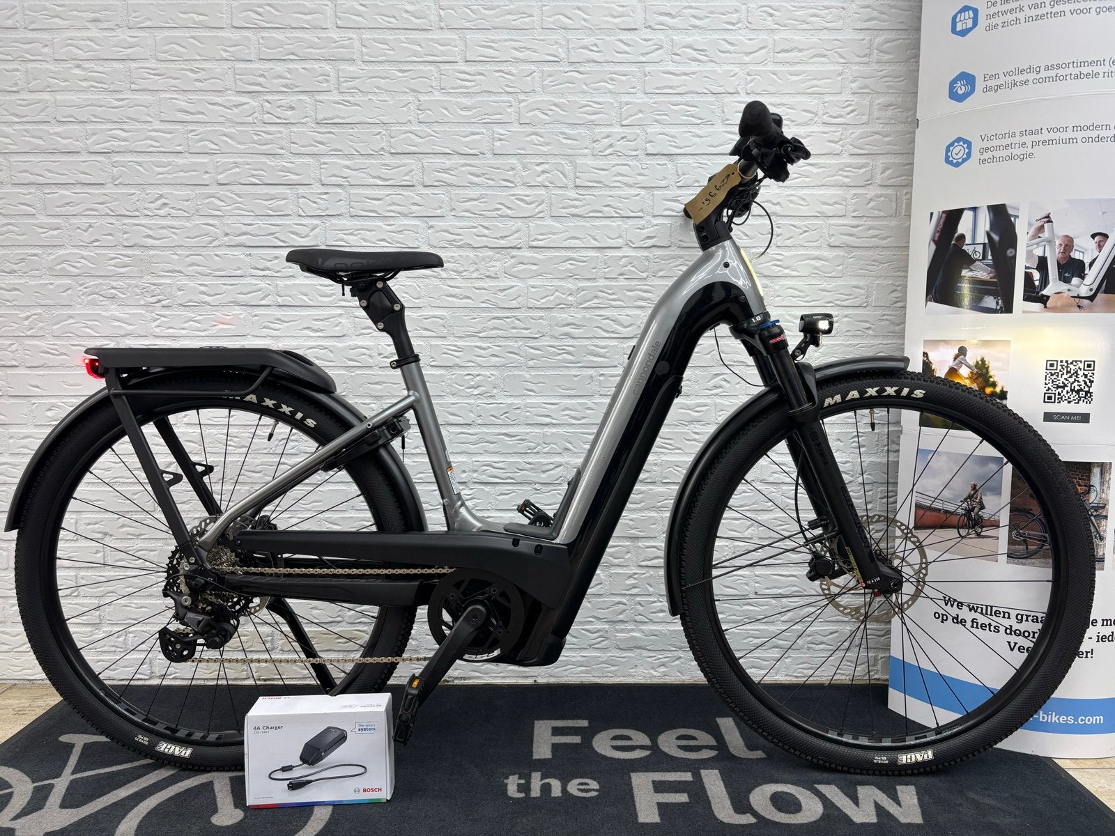 Cannondale Tesoro Neo X 2 Speed e-bike - Maat L, Fietsen en Brommers, Nieuw, 59 cm of meer, 50 km per accu of meer, Ophalen