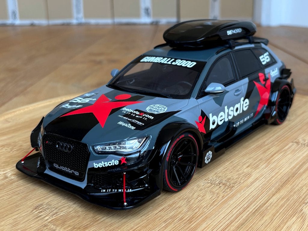 Audi RS6 C7 Gumball 3000 Jon Olsson DTM GT Spirit GT321 ovp, Ophalen, Gebruikt, Auto, Overige merken
