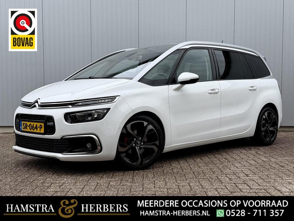 Citroen C4 Grand Picasso 1.2 PureTech Shine 7 pers automaat, Auto's, Citroën, 1350 kg, Gebruikt, Euro 6, 1199 cc