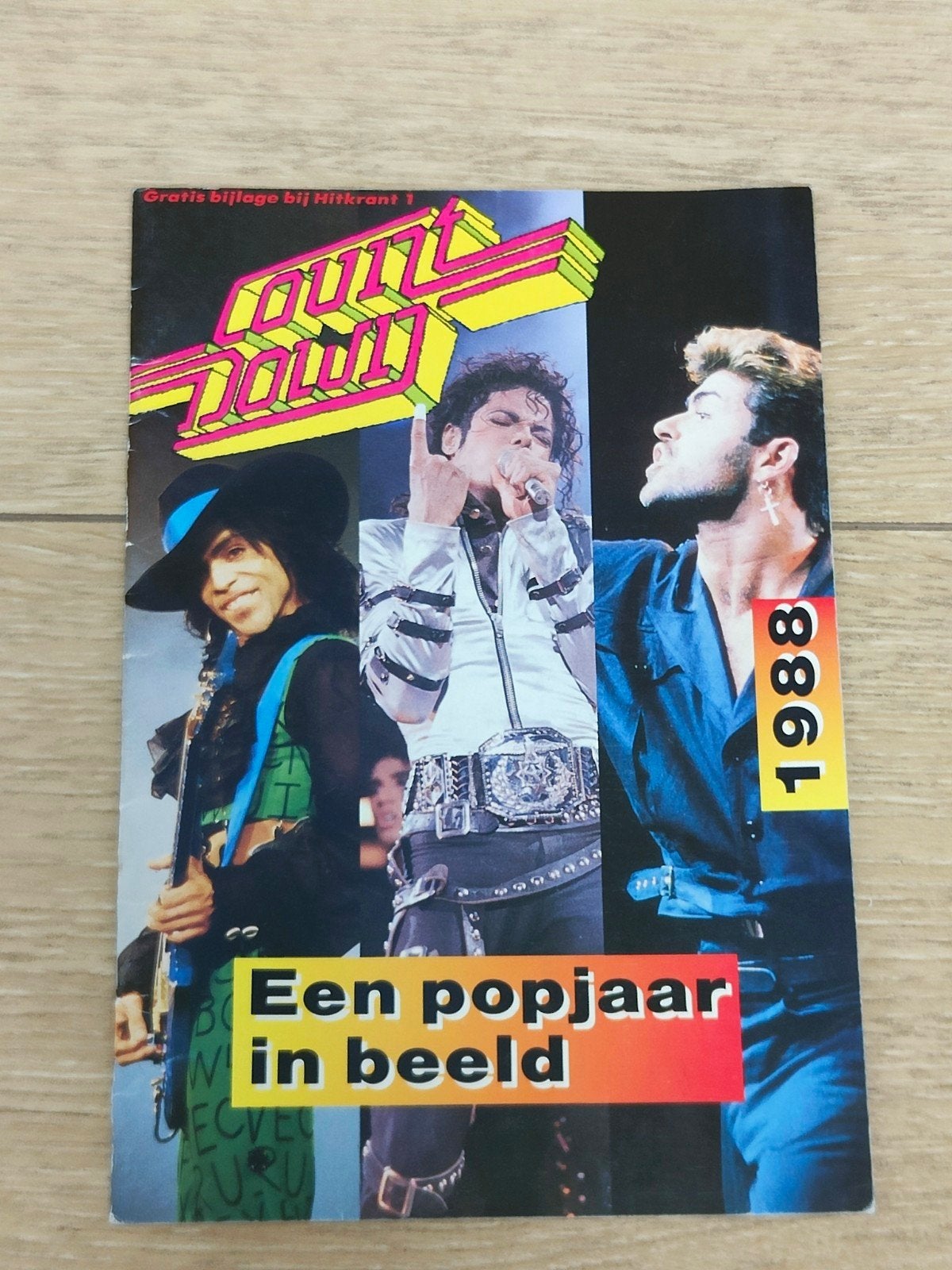 Countdown 1988 - een Popjaar in beeld. Bijlage Hitkrant 1, Ophalen of Verzenden, Nederland