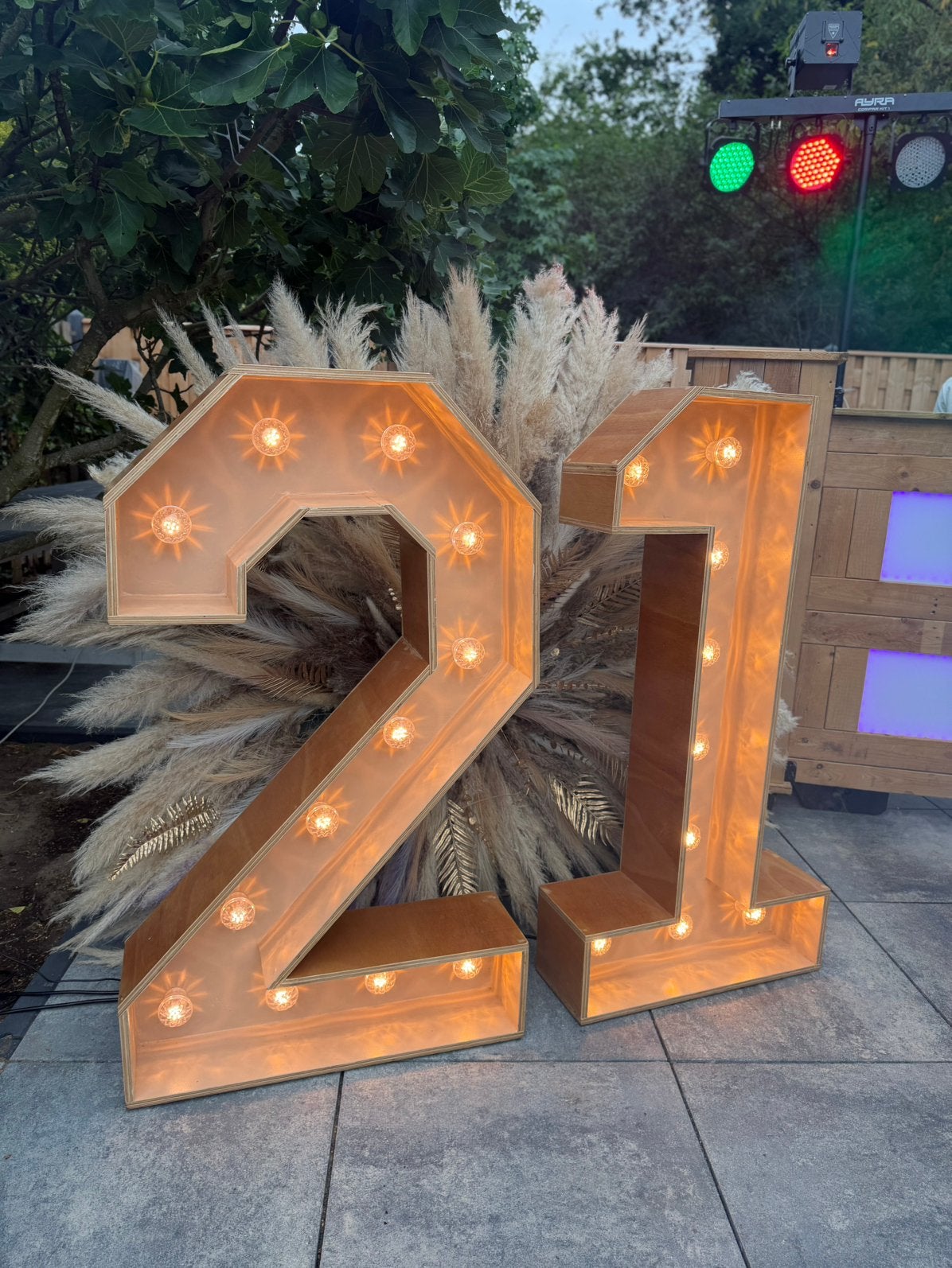 Backdrop pampas, Ophalen, Zo goed als nieuw, Carnaval