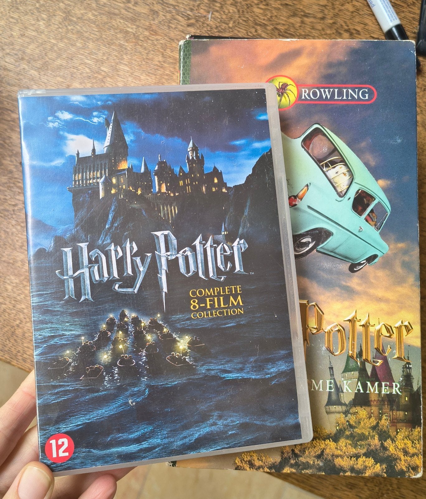 Harry Potter luisterboeken en complete 8-film dvd collectie, Ophalen of Verzenden, Gebruikt, Luisterboek, Vanaf 10 jaar
