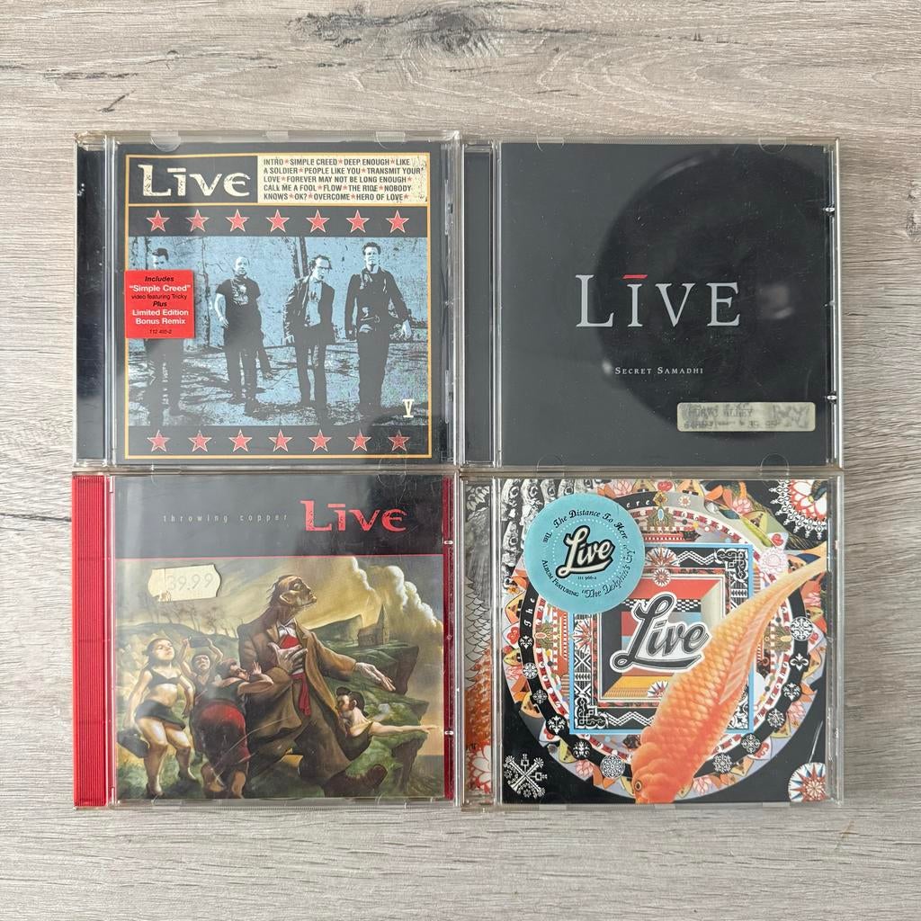 Live collection 4 cd’s, Ophalen of Verzenden, Zo goed als nieuw, Boxset