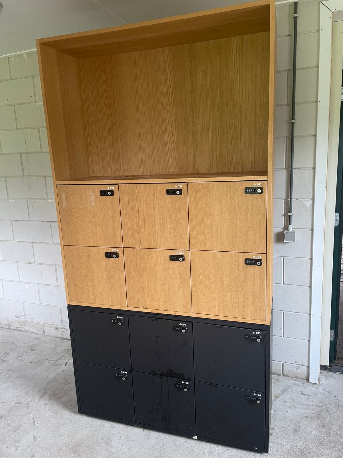 Locker kast kast voor in de schuur, Ophalen of Verzenden, Zo goed als nieuw