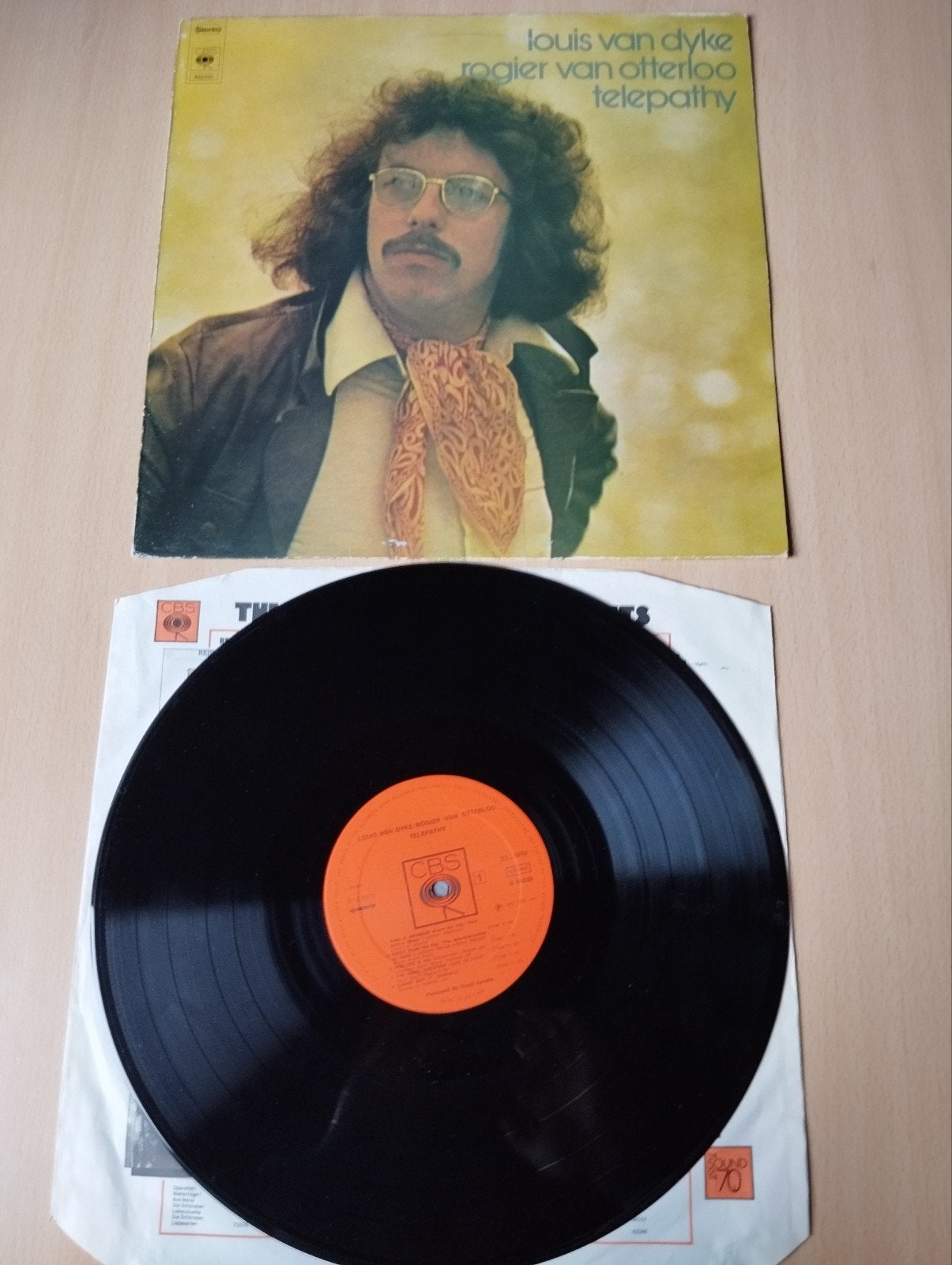 LP Telepathy - Louis van Dyke & Rogier van Otterloo (1973), Ophalen of Verzenden, Gebruikt, Jazz, LP
