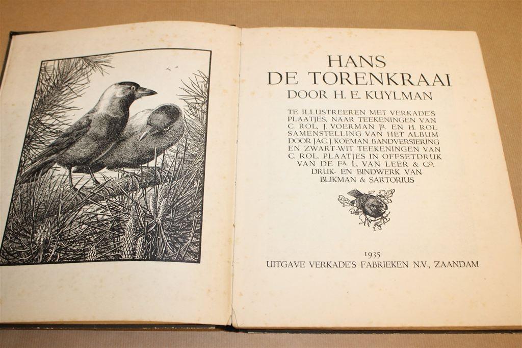 Hans De Torenkraai — Compleet Verkade Album 1935, Kuylman, Boeken, Ophalen of Verzenden, Gelezen