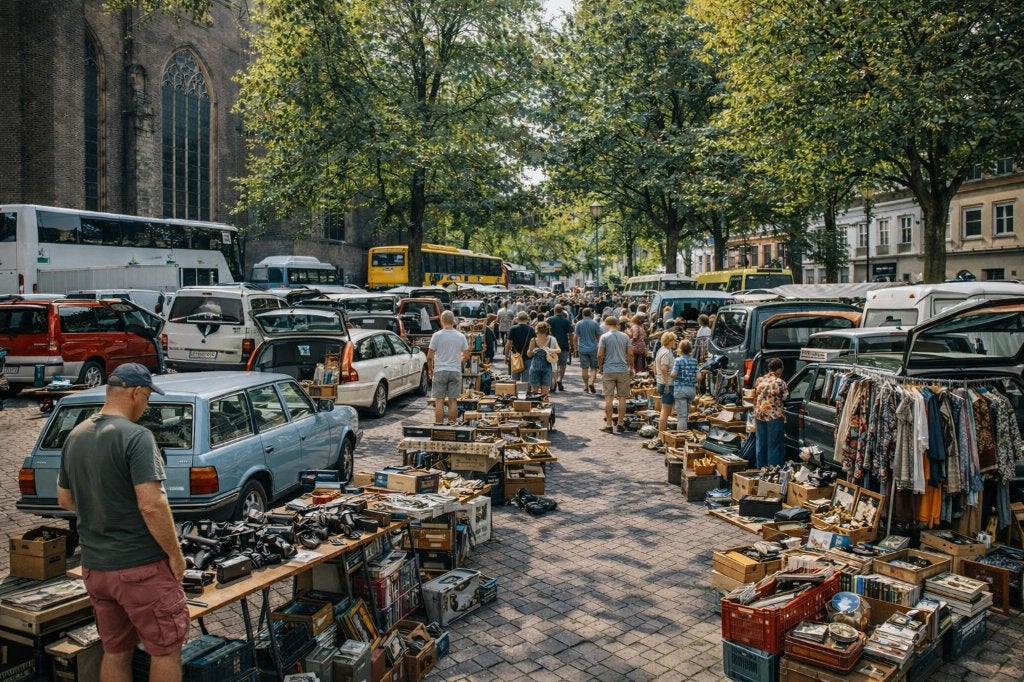 Vintage Brocante Antiek & Curiosa markt Zwolle 2027, Drie personen of meer