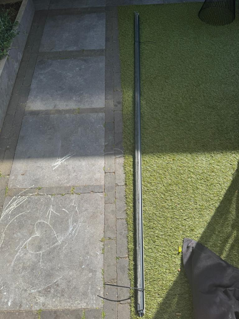 5x Tochtprofiel/borstelafdichting ca. 250cm tbv glas paneel, Tuin en Terras, Overkappingen, Ophalen, Nieuw, Veranda