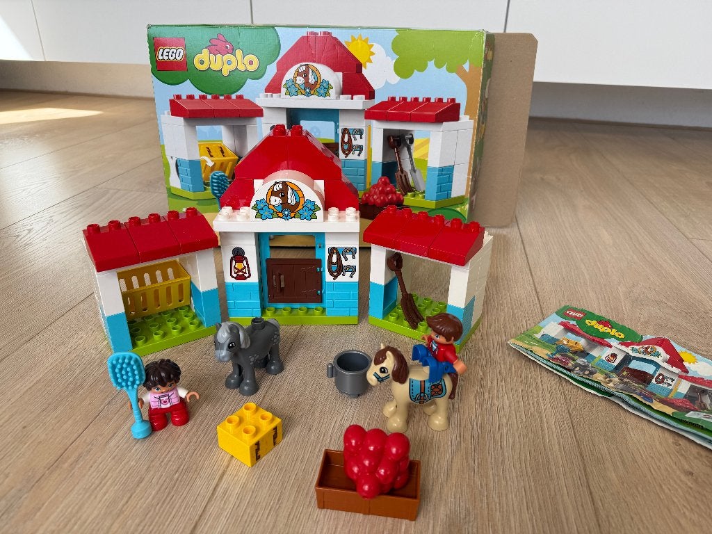 Duplo Ponystal 10868, Kinderen en Baby's, Speelgoed | Duplo en Lego, Compleet, Gebruikt, Overige thema's, Ophalen of Verzenden