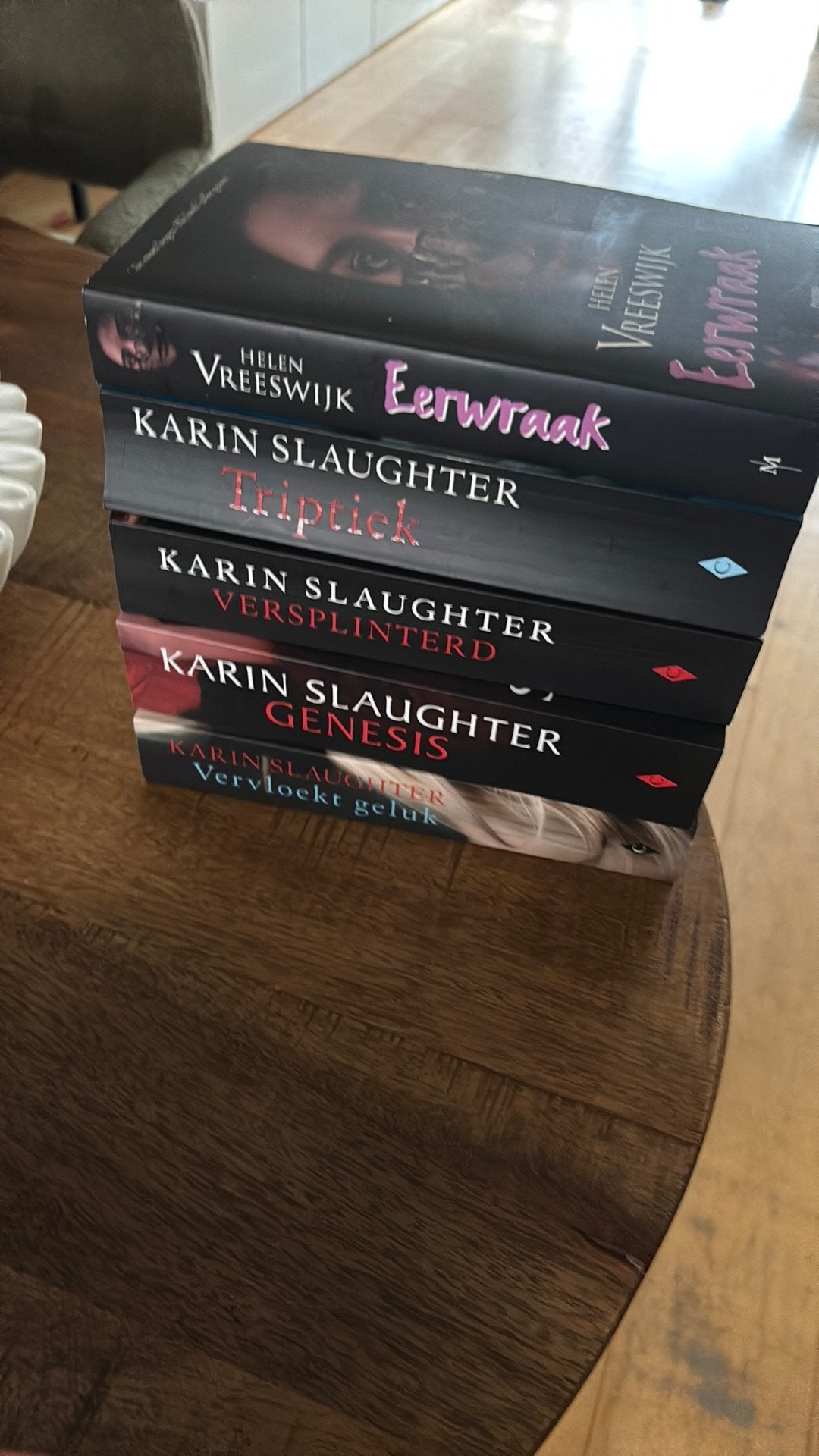 Karin Slaughter - Vervloekt geluk, Ophalen of Verzenden, Zo goed als nieuw, Karin Slaughter